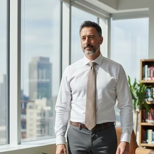 NEW VINTAGE 100% Silk Geometric Neck Tie Designer BOCARÁ Multicolored 1374-13